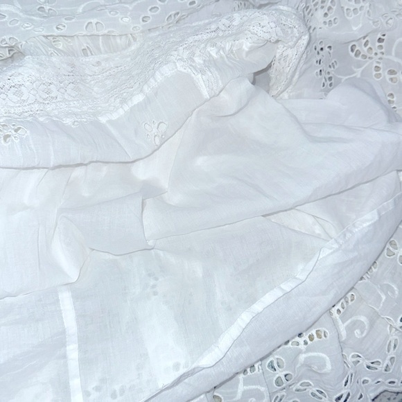 TiMo white lace dress boho size medium - Picture 10 of 10